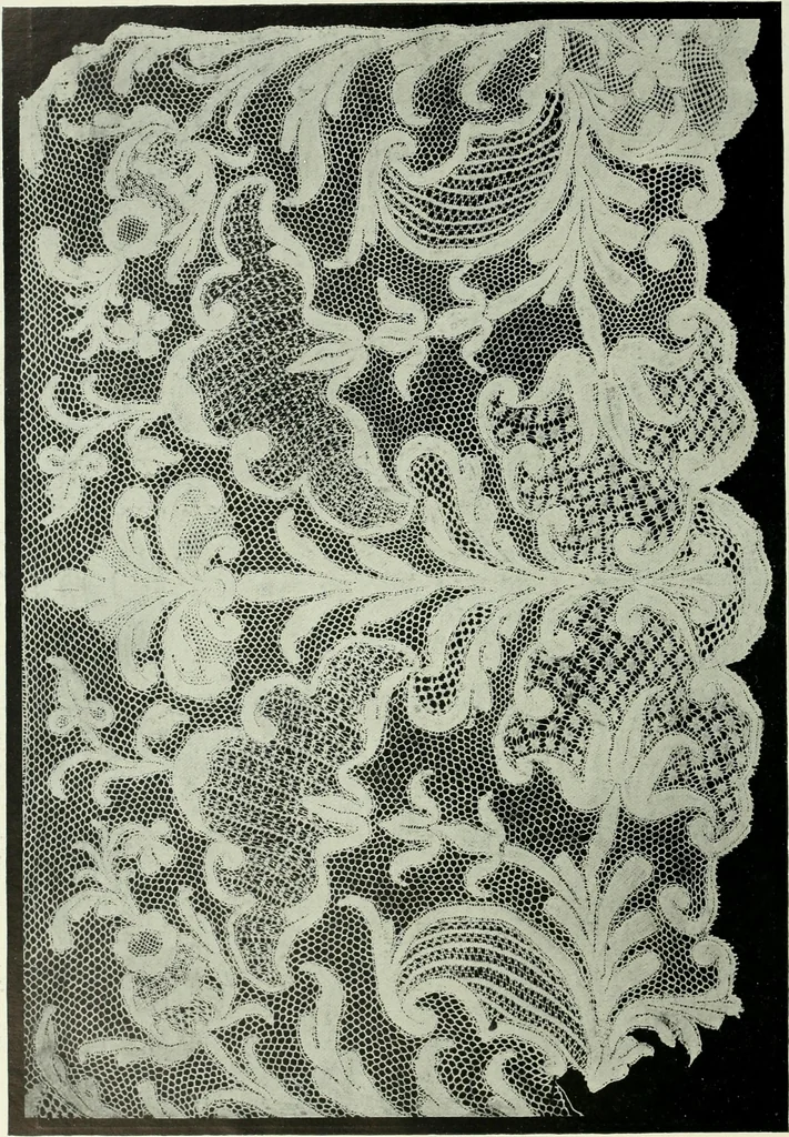 An illustration from Seven centuries of lace, 1908, leaf 173