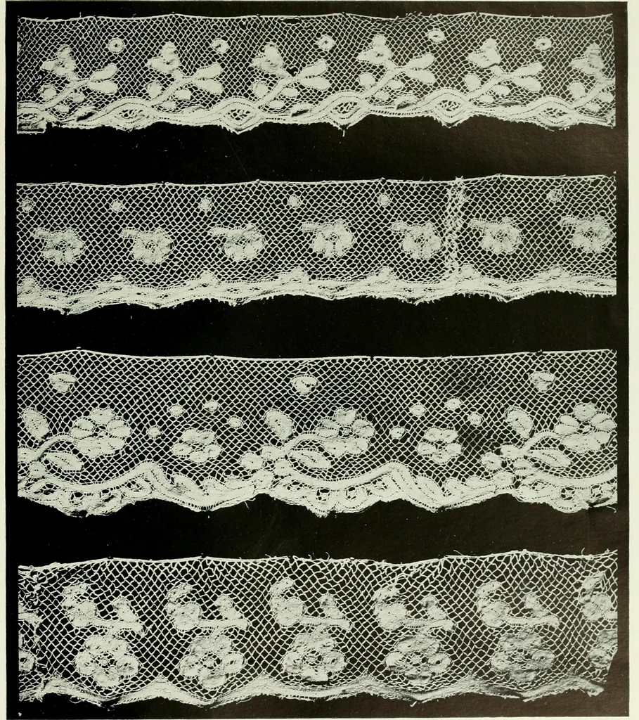 An illustration from Seven centuries of lace, 1908, leaf 186