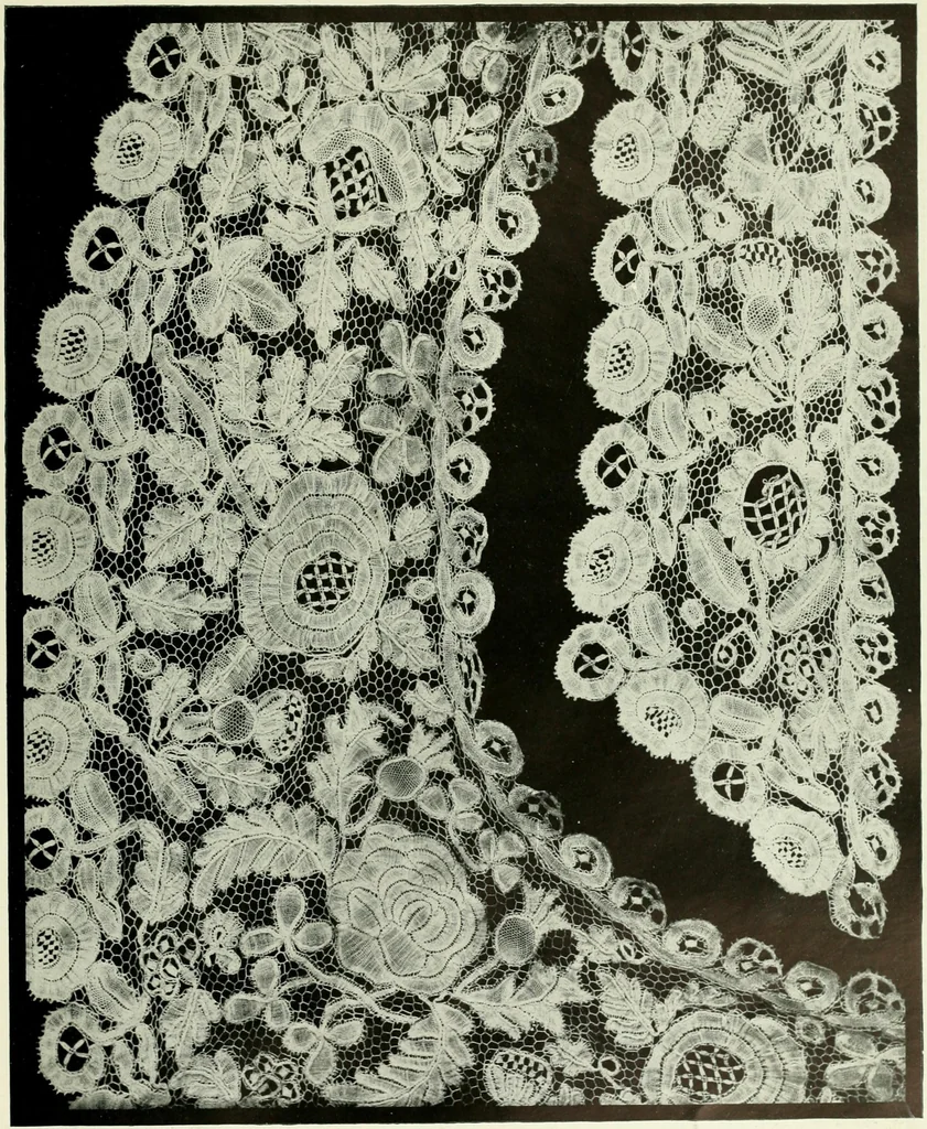 An illustration from Seven centuries of lace, 1908, leaf 196