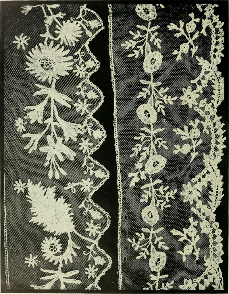 An illustration from Seven centuries of lace, 1908, leaf 197