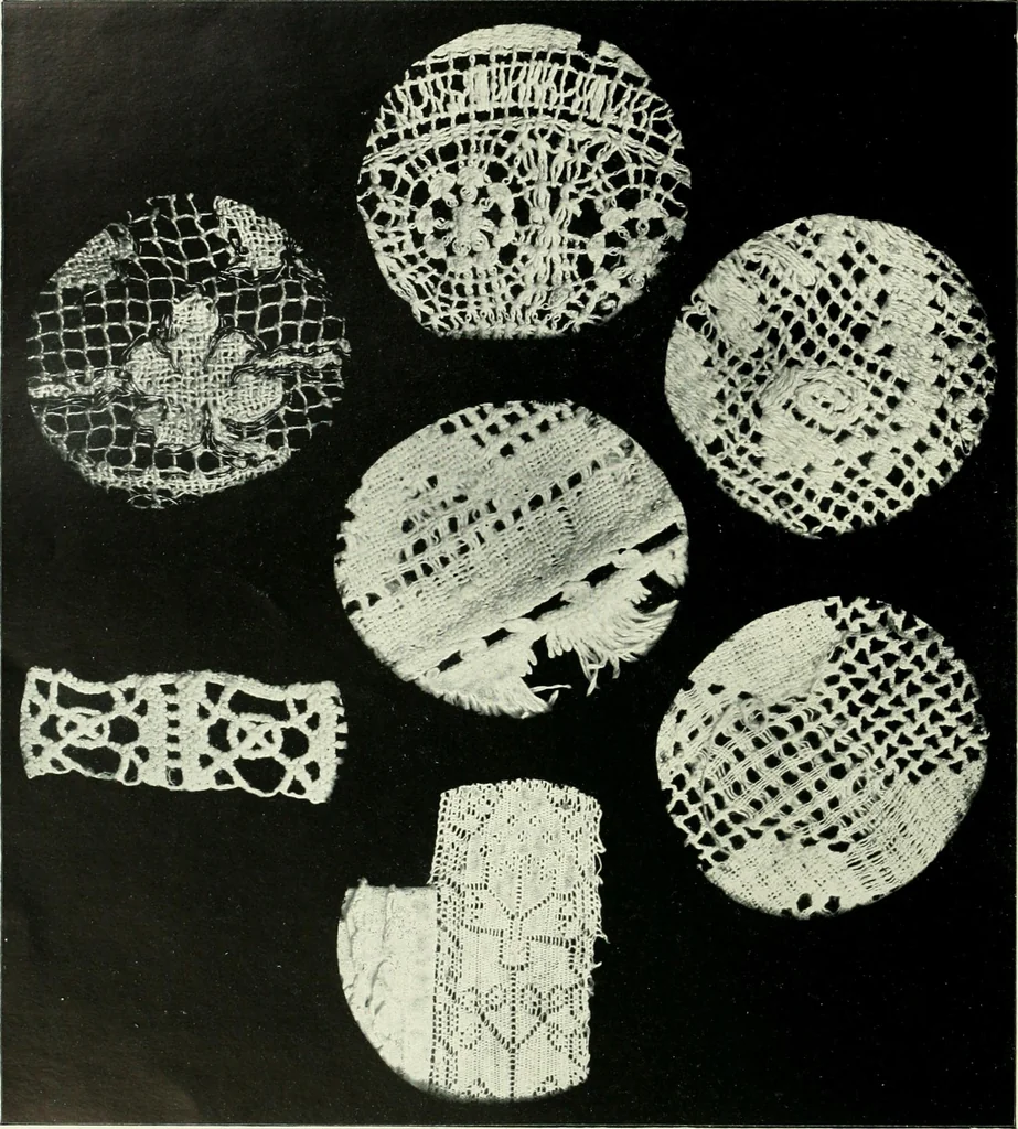 An illustration from Seven centuries of lace, 1908, leaf 85