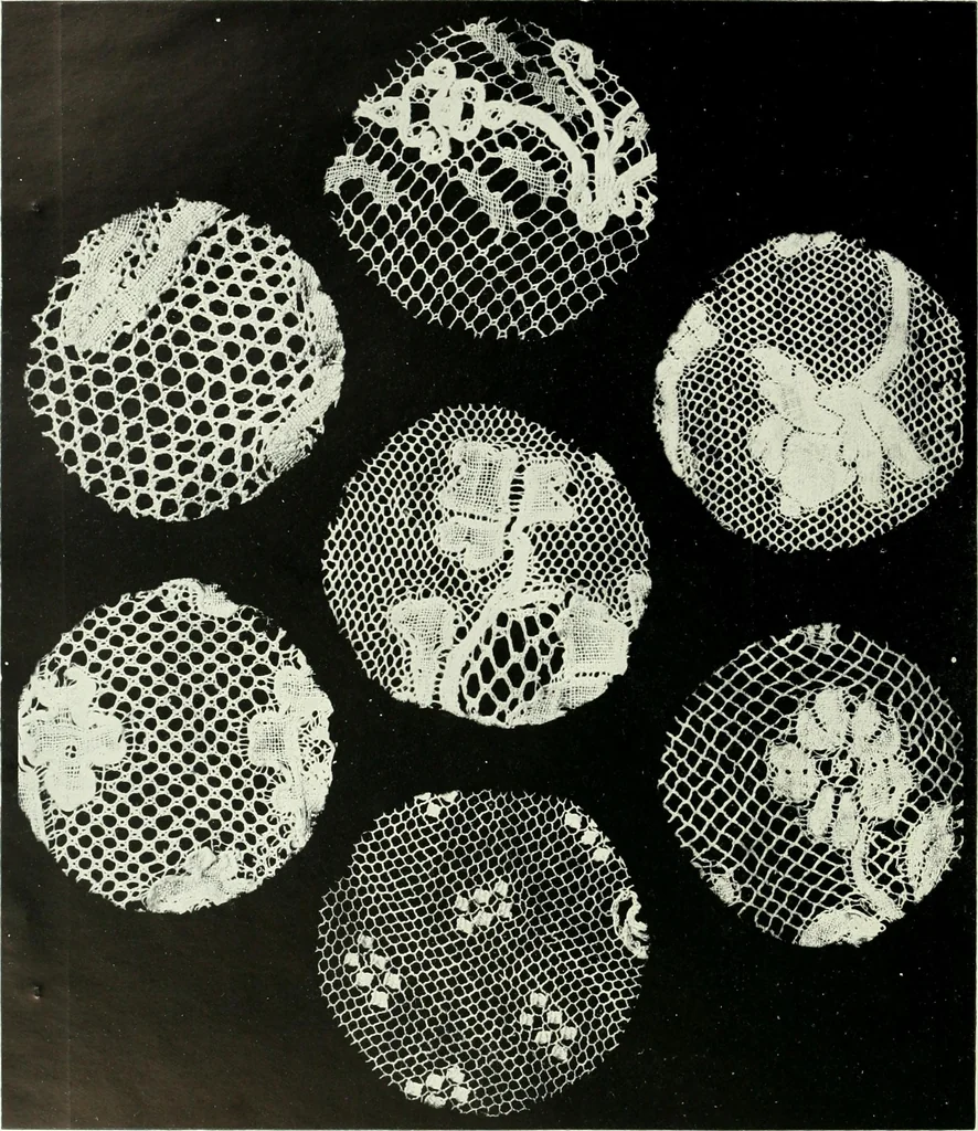 An illustration from Seven centuries of lace, 1908, leaf 87