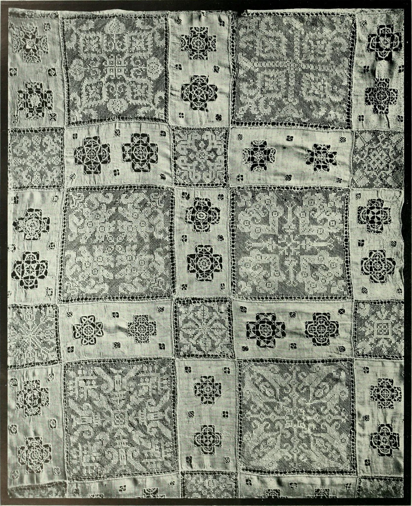 An illustration from Seven centuries of lace, 1908, leaf 91