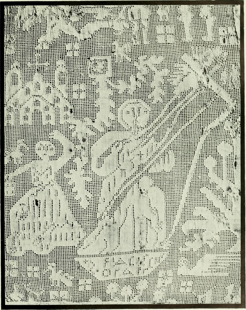 An illustration from Seven centuries of lace, 1908, leaf 96