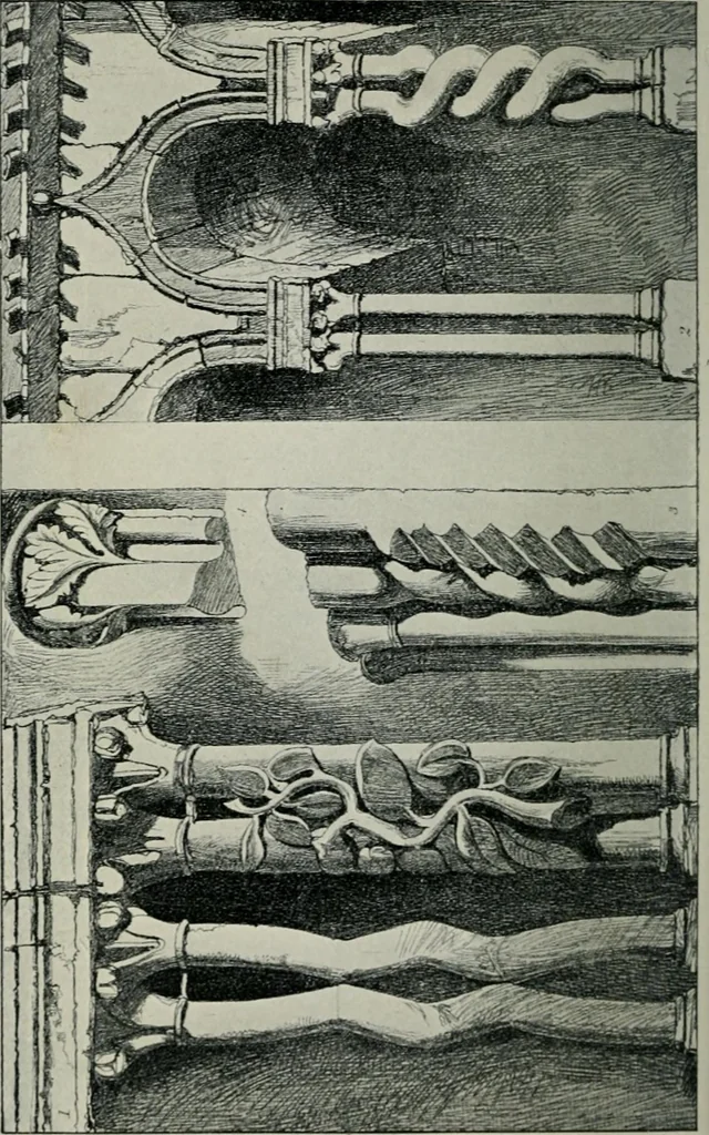 An illustration from The seven lamps of architecture, 1907, leaf 357