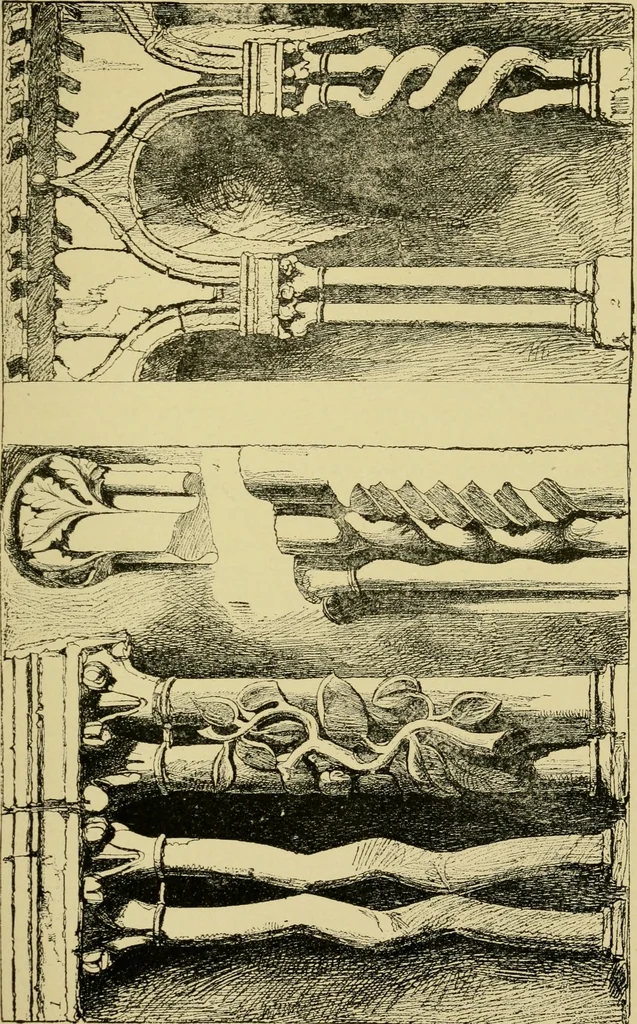 An illustration from The seven lamps of architecture : lectures on architecture and painting : the study of architecture, 1900, leaf 194