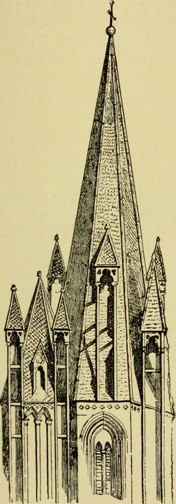 An illustration from The seven lamps of architecture : lectures on architecture and painting : the study of architecture, 1900, leaf 290