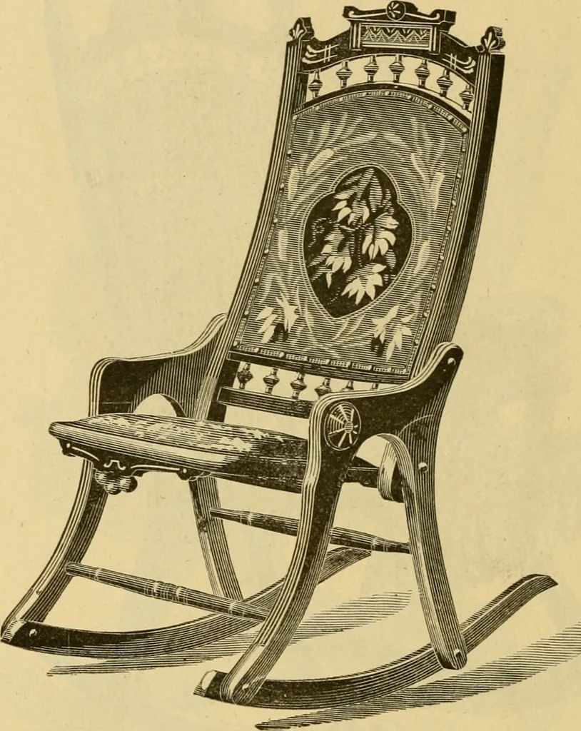 An illustration from Seventeenth annual illustrated catalogue and price list of folding chairs and invalid rolling chairs., 1879, leaf 31