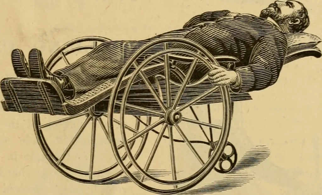 An illustration from Seventeenth annual illustrated catalogue and price list of folding chairs and invalid rolling chairs., 1879, leaf 52