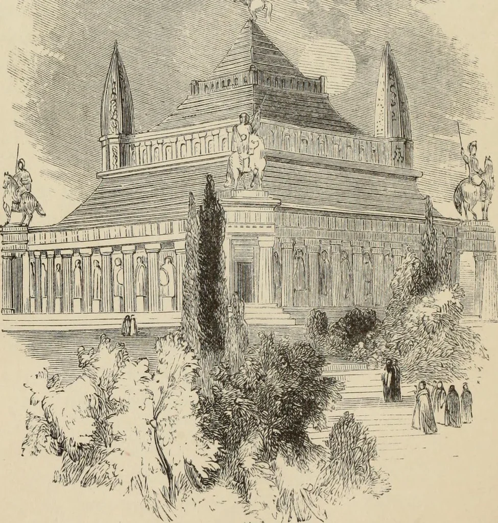 An illustration from The Seven wonders of the world, with their associations in art and history, 1878, leaf 237