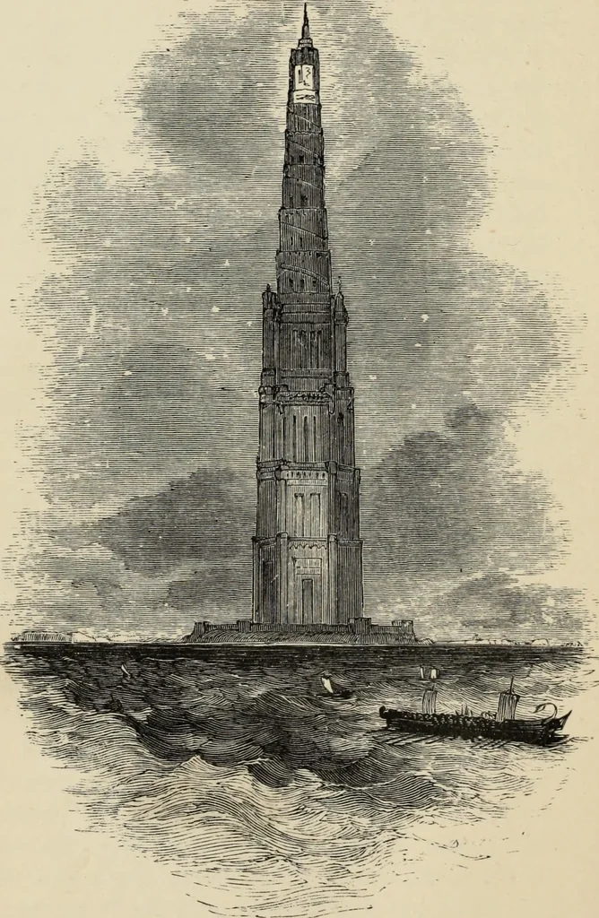 An illustration from The Seven wonders of the world, with their associations in art and history, 1878, leaf 269