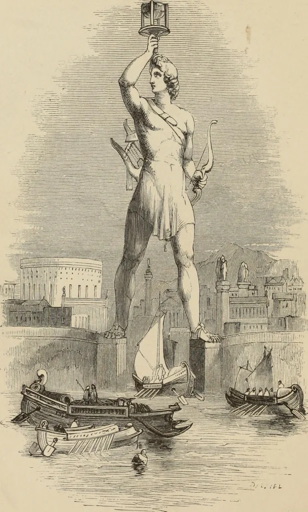 An illustration from The Seven wonders of the world, with their associations in art and history, 1878, leaf 295