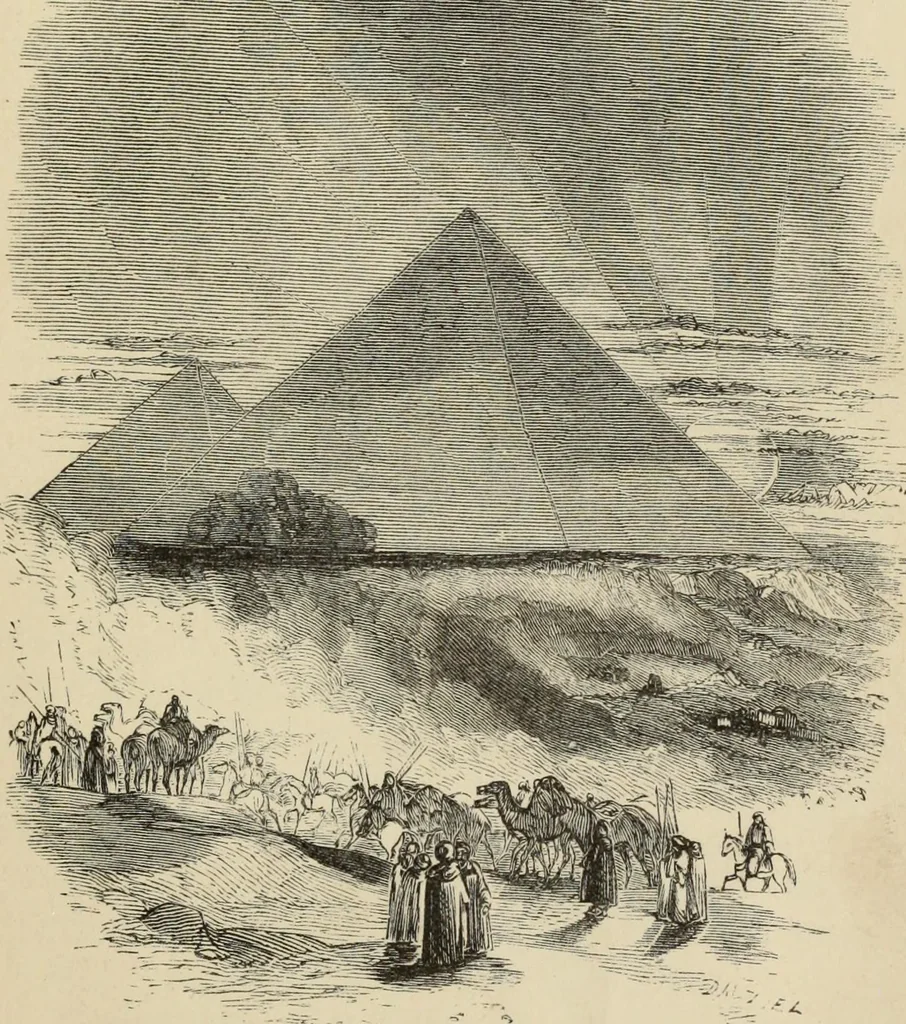 An illustration from The Seven wonders of the world, with their associations in art and history, 1878, leaf 34