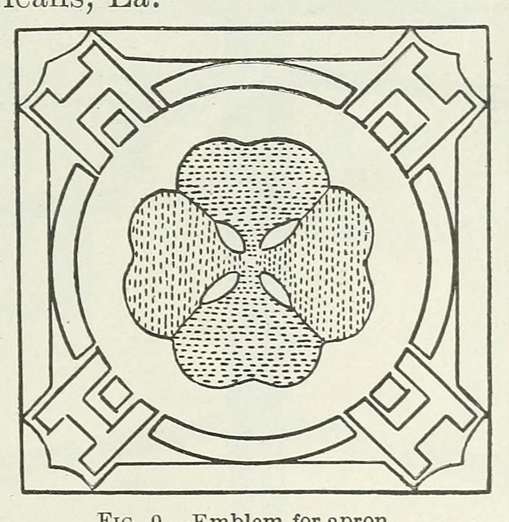 An illustration from Sewing for girls' club work, 1919, leaf 13