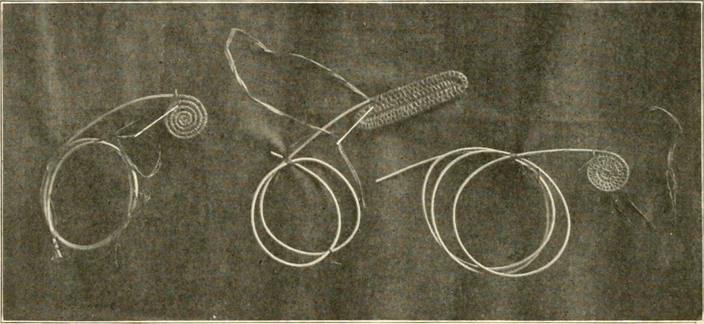 An illustration from Sewing; handicraft for girls; a graded course for city and rural schools, 1918, leaf 113