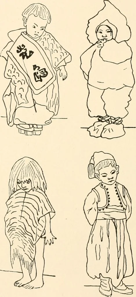 An illustration from Sewing; handicraft for girls; a graded course for city and rural schools, 1918, leaf 15