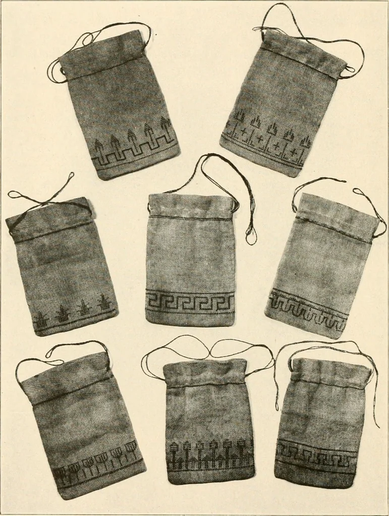 An illustration from Sewing; handicraft for girls; a graded course for city and rural schools, 1918, leaf 27