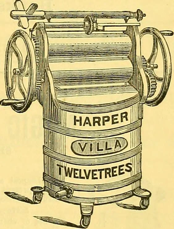 An illustration from Sewing machine gazette, 1874, leaf 10