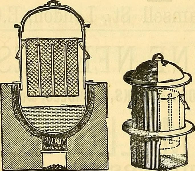 An illustration from Sewing machine gazette, 1874, leaf 115