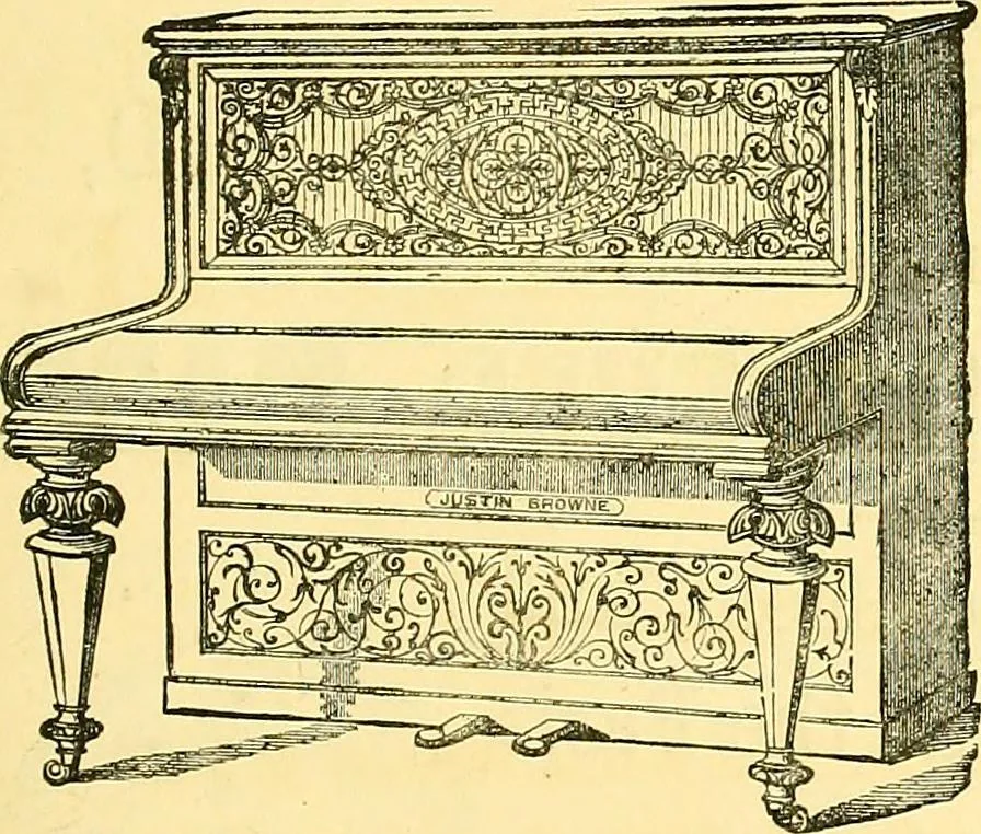 An illustration from Sewing machine gazette, 1874, leaf 140
