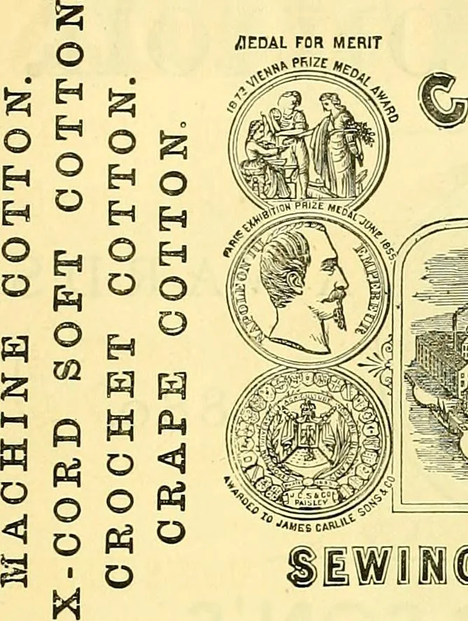 An illustration from Sewing machine gazette, 1874, leaf 156