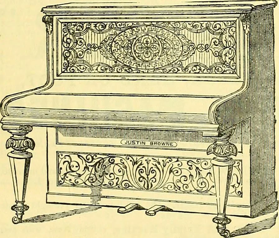 An illustration from Sewing machine gazette, 1874, leaf 160