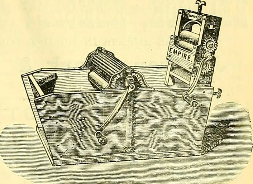 An illustration from Sewing machine gazette, 1874, leaf 170
