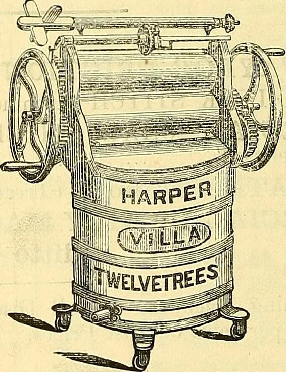 An illustration from Sewing machine gazette, 1874, leaf 185