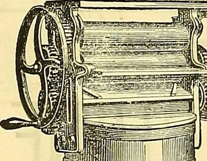 An illustration from Sewing machine gazette, 1874, leaf 199