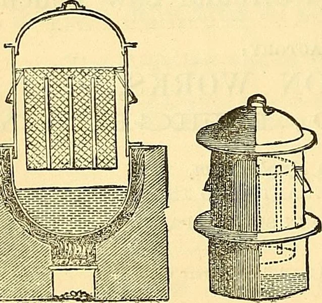 An illustration from Sewing machine gazette, 1874, leaf 201