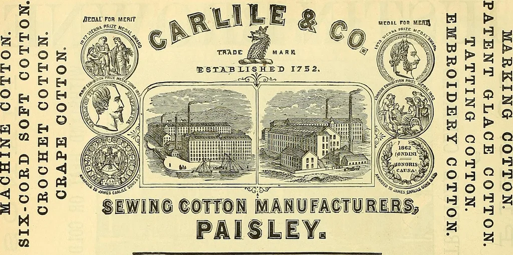 An illustration from Sewing machine gazette, 1874, leaf 205