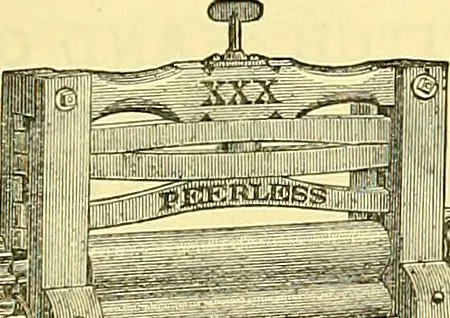 An illustration from Sewing machine gazette, 1874, leaf 206