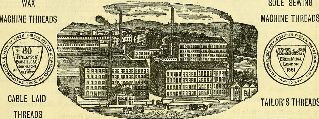 An illustration from Sewing machine gazette, 1874, leaf 246