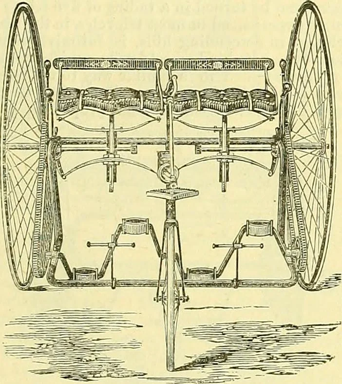 An illustration from Sewing machine gazette, 1874, leaf 254