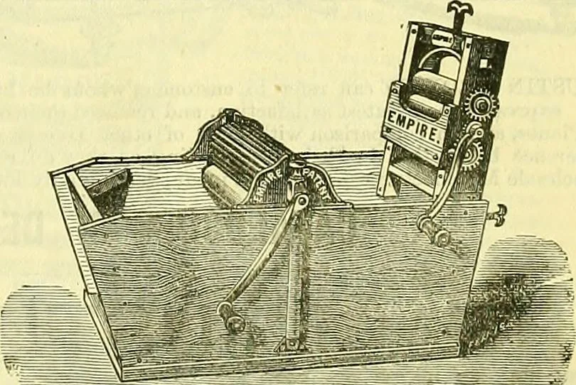 An illustration from Sewing machine gazette, 1874, leaf 308