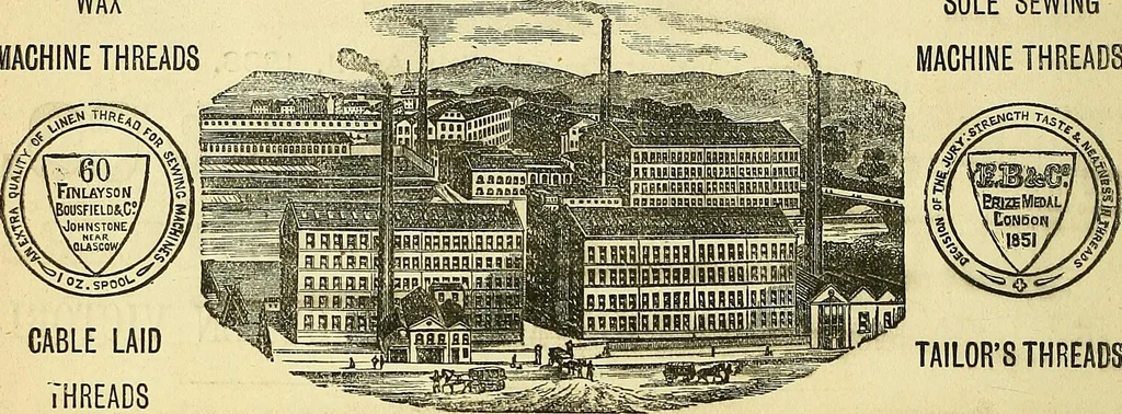 An illustration from Sewing machine gazette, 1874, leaf 317