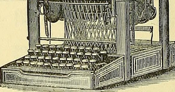 An illustration from Sewing machine gazette, 1874, leaf 331
