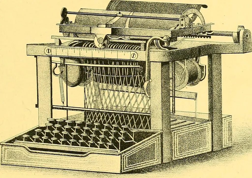 An illustration from Sewing machine gazette, 1874, leaf 360