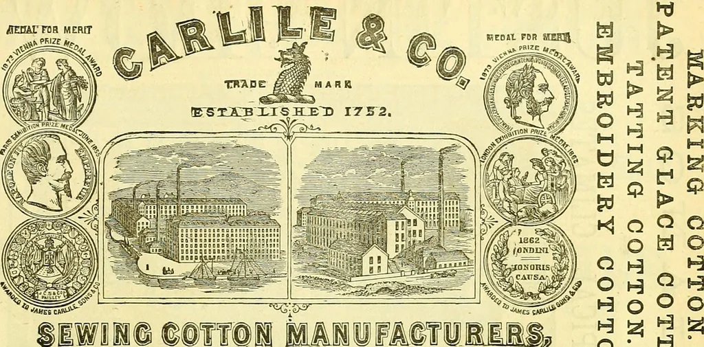 An illustration from Sewing machine gazette, 1874, leaf 418