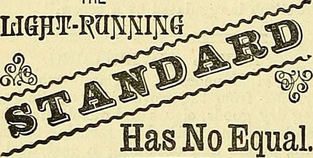 An illustration from Sewing machine gazette, 1874, leaf 427