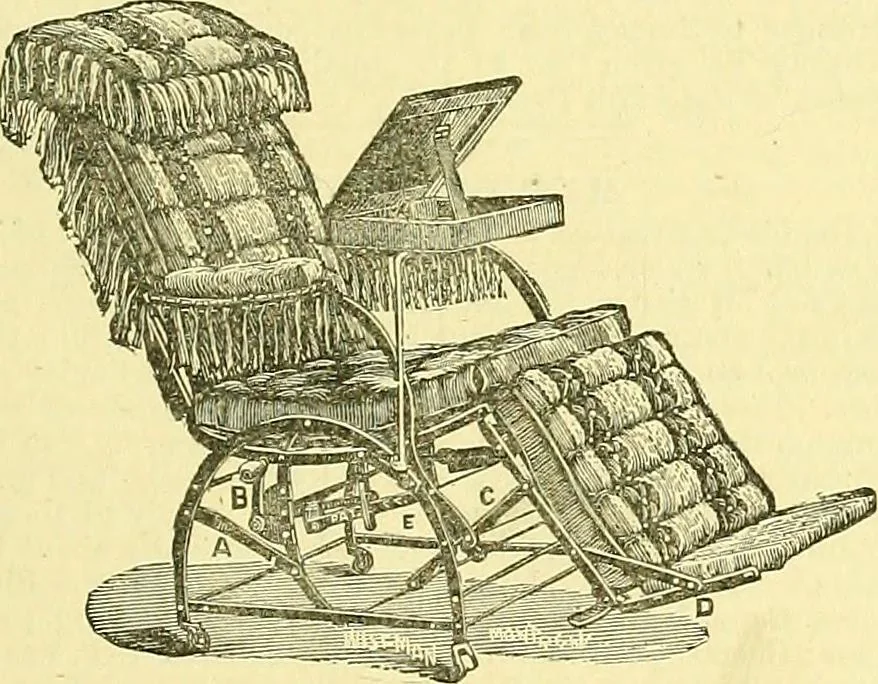 An illustration from Sewing machine gazette, 1874, leaf 430