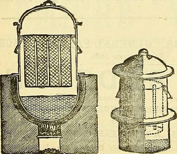 An illustration from Sewing machine gazette, 1874, leaf 439