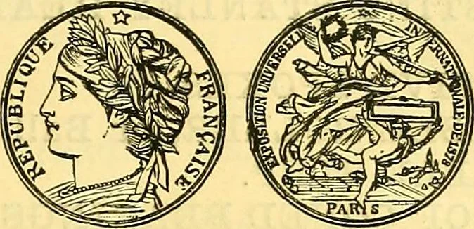 An illustration from Sewing machine gazette, 1874, leaf 44