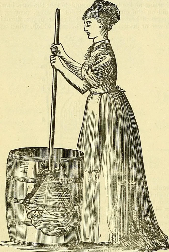 An illustration from Sewing machine gazette, 1874, leaf 465