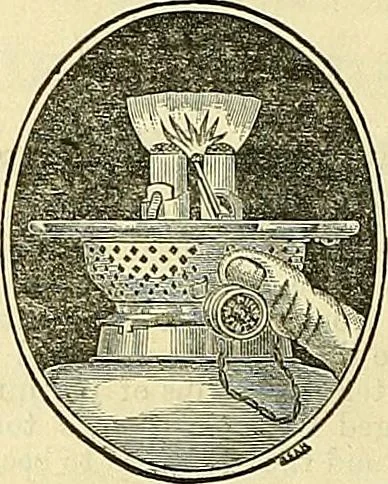 An illustration from Sewing machine gazette, 1874, leaf 465