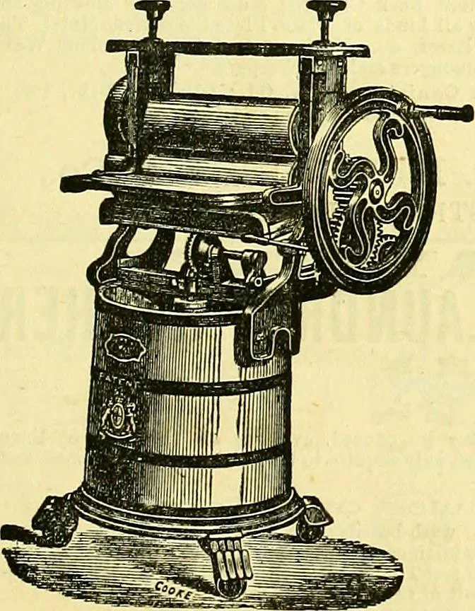 An illustration from Sewing machine gazette, 1874, leaf 480