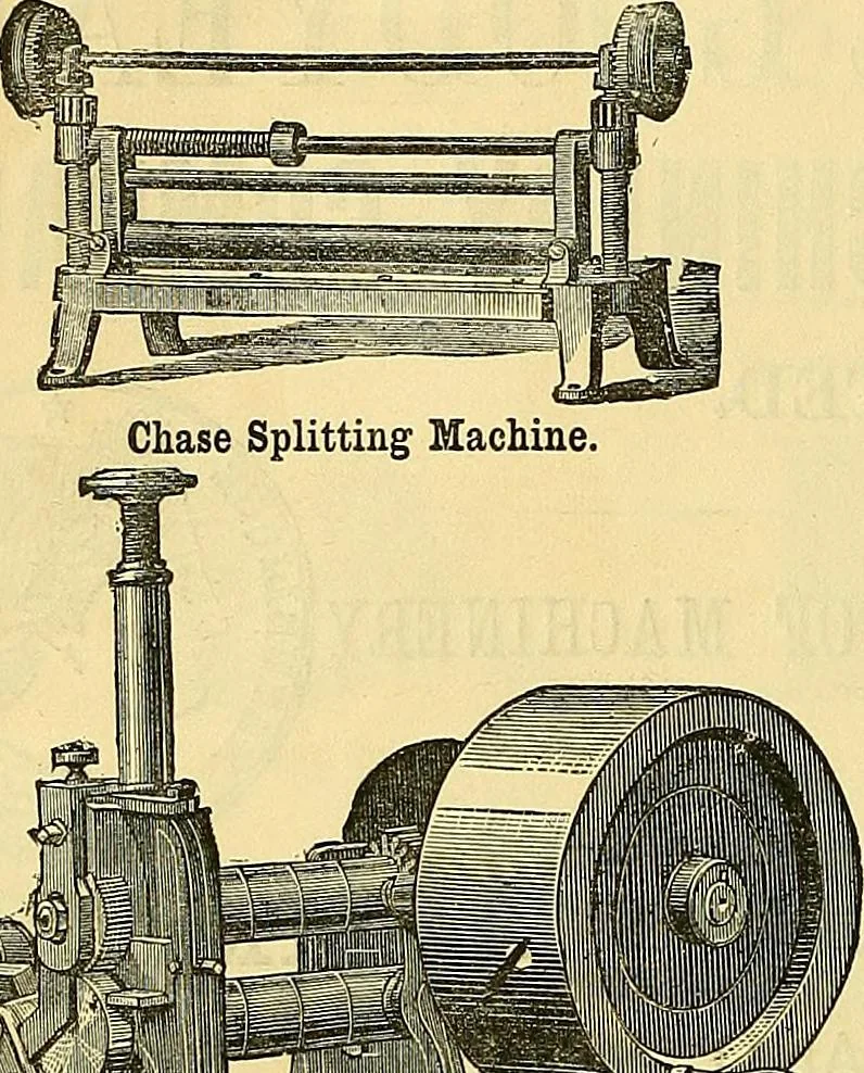 An illustration from Sewing machine gazette, 1874, leaf 51