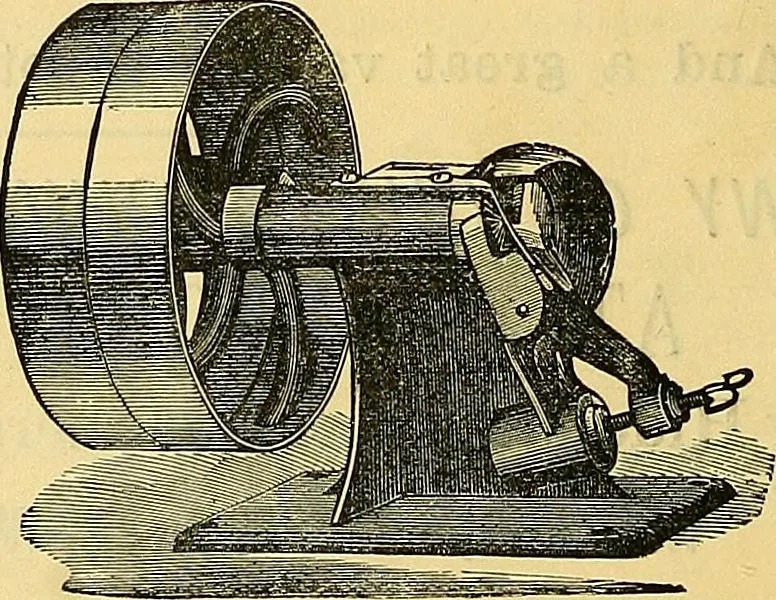 An illustration from Sewing machine gazette, 1874, leaf 51