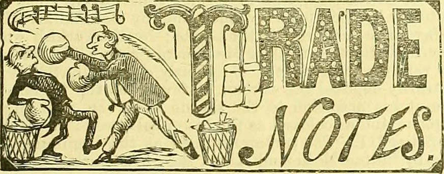 An illustration from Sewing machine gazette, 1874, leaf 518