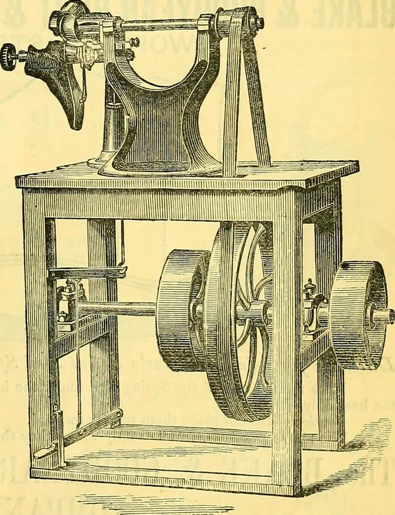 An illustration from Sewing machine gazette, 1874, leaf 54